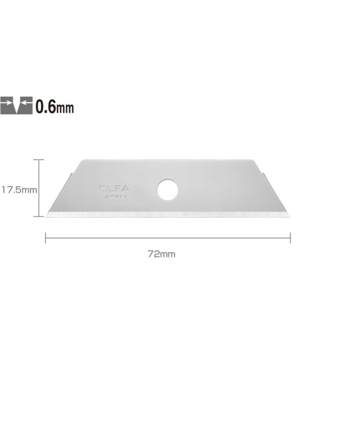 CUCHILLA CUTTER OLFA SK-4 CAJA 5 UDS. SKB-2/5B