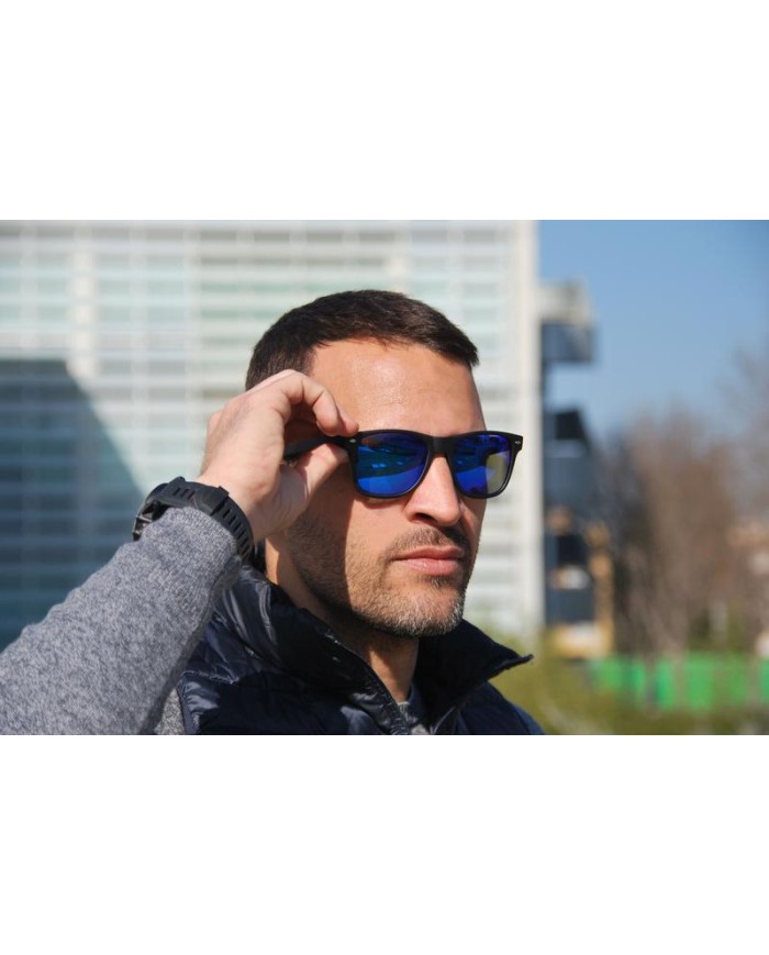GAFAS DE SOL EAGLE LENTE ESPEJO AZUL WABLMSU