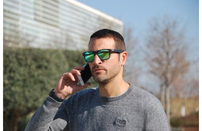 GAFAS DE SOL EAGLE LENTE ESPEJO VERDE WAGRMSU