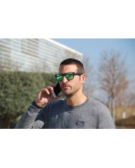 GAFAS DE SOL EAGLE LENTE ESPEJO VERDE WAGRMSU