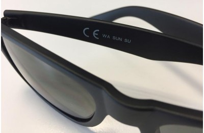 GAFAS DE SOL EAGLE LENTE ESPEJO NEGRO WASUNSU