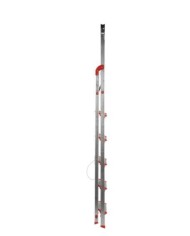 ESCALERA ROLSER ALUMINIO 6 PELDAÑOS ANCHOS NOR039
