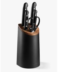 JUEGO CUCHILLOS ARCOS COCINA MAITRE NEGRO 5PZS. 153300