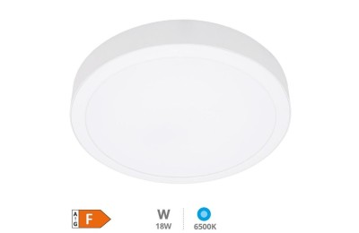 LED DOWN CIRCULAR SUPERFICIE GSC BOGUR 18W 6500K BLANCO 22CMS.