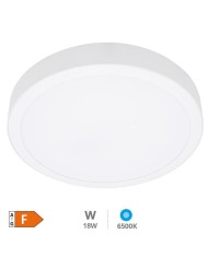 LED DOWN CIRCULAR SUPERFICIE GSC BOGUR 18W 6500K BLANCO 22CMS.