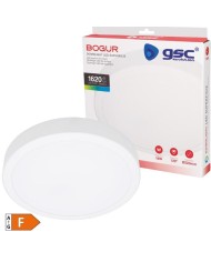 LED DOWN CIRCULAR SUPERFICIE GSC BOGUR 18W 6500K BLANCO 22CMS.