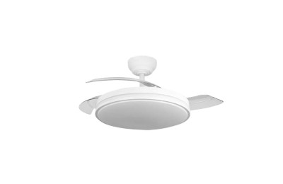 VENTILADOR DE TECHO FABRILAMP RELAMPAGO BLANCO 60W. 48CMS. 258891301