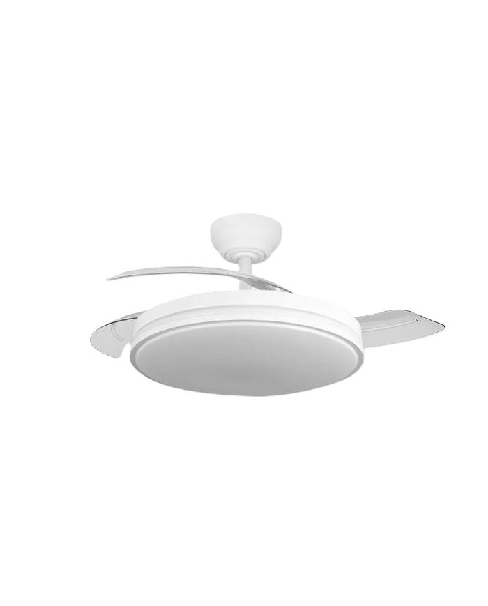 VENTILADOR DE TECHO FABRILAMP RELAMPAGO BLANCO 60W. 48CMS. 258891301