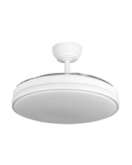 VENTILADOR DE TECHO FABRILAMP RELAMPAGO BLANCO 60W. 48CMS. 258891301
