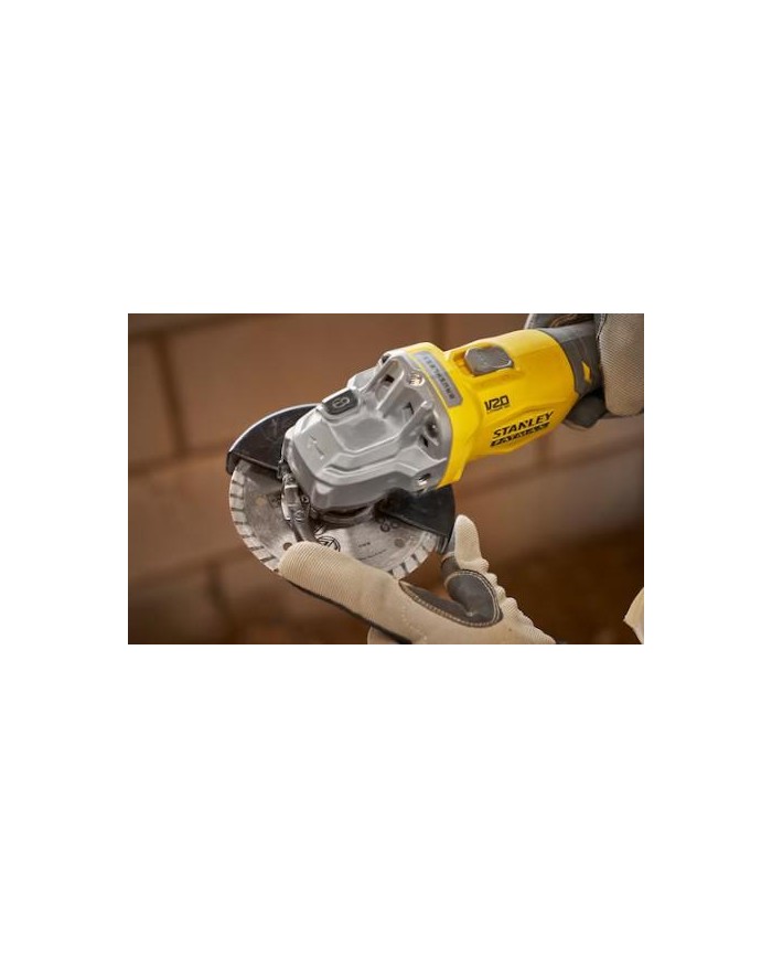 AMOLADORA STANLEY 125MM. BATERIA 20V SFMCG710M1T-QW
