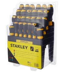 DESTORNILLADOR STANLEY JUEGO 26 PIEZAS STHTO-62142