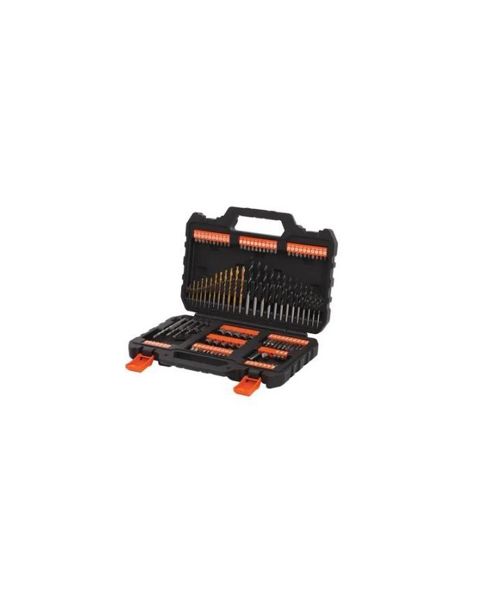 ESTUCHE B&D BROCAS Y PUNTAS 109 UNID.A7200-XJ