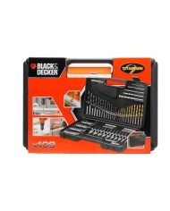 ESTUCHE B&D BROCAS Y PUNTAS 109 UNID.A7200-XJ