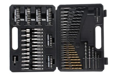 ESTUCHE B&D BROCAS Y PUNTAS 109 UNID.A7200-XJ