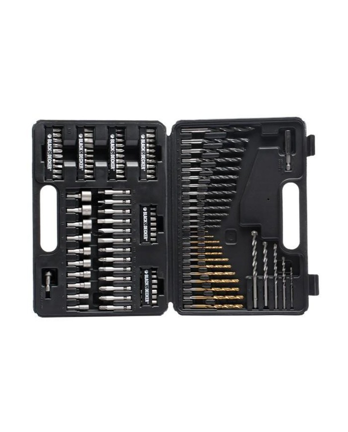 ESTUCHE B&D BROCAS Y PUNTAS 109 UNID.A7200-XJ