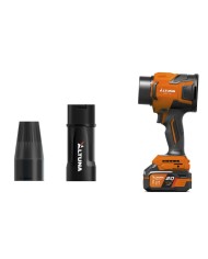 SOPLADOR DE HOJAS ALTUNA CON BATERIA 21V 4.0AH + TUBOS AS01