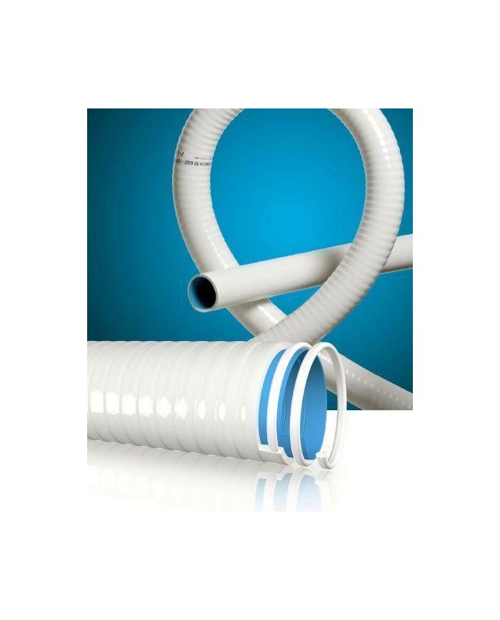 MANGUERA HIDROTUBO BLANCO 16X20 R/50MTS. 21701620050