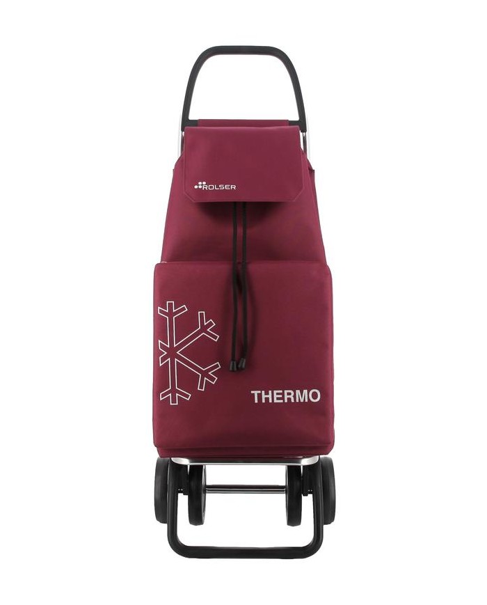 CARRO ROLSER SAQUET TERMO LN 4 RUEDAS BURDEOS