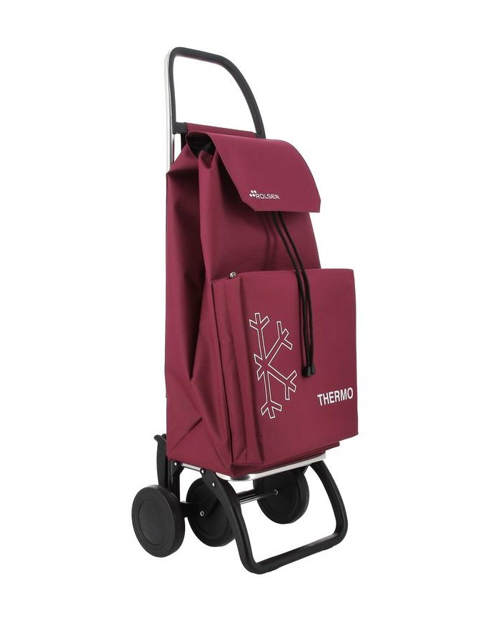 CARRO ROLSER SAQUET TERMO LN 4 RUEDAS BURDEOS