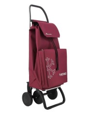 CARRO ROLSER SAQUET TERMO LN 4 RUEDAS BURDEOS