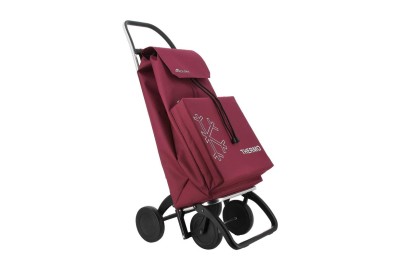 CARRO ROLSER SAQUET TERMO LN 4 RUEDAS BURDEOS