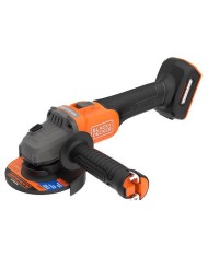 TALADRO PERCUTOR + AMOLADORA 115MM. BLACK & DECKER 18V.SIN ESCOBILLAS 2BATERIAS 2Ah Y 4Ah BOLSA BCK24D1M1SB-QW