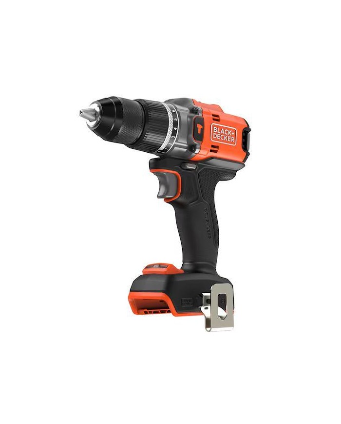 TALADRO PERCUTOR + AMOLADORA 115MM. BLACK & DECKER 18V.SIN ESCOBILLAS 2BATERIAS 2Ah Y 4Ah BOLSA BCK24D1M1SB-QW