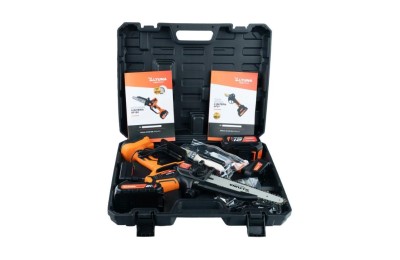 KIT PODA ALTUNA TIJERA AF37 + MOTOSIERRA AF180 2BATERIAS 21V-4AH AFKIT3