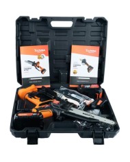 KIT PODA ALTUNA TIJERA AF37 + MOTOSIERRA AF180 2BATERIAS 21V-4AH AFKIT3