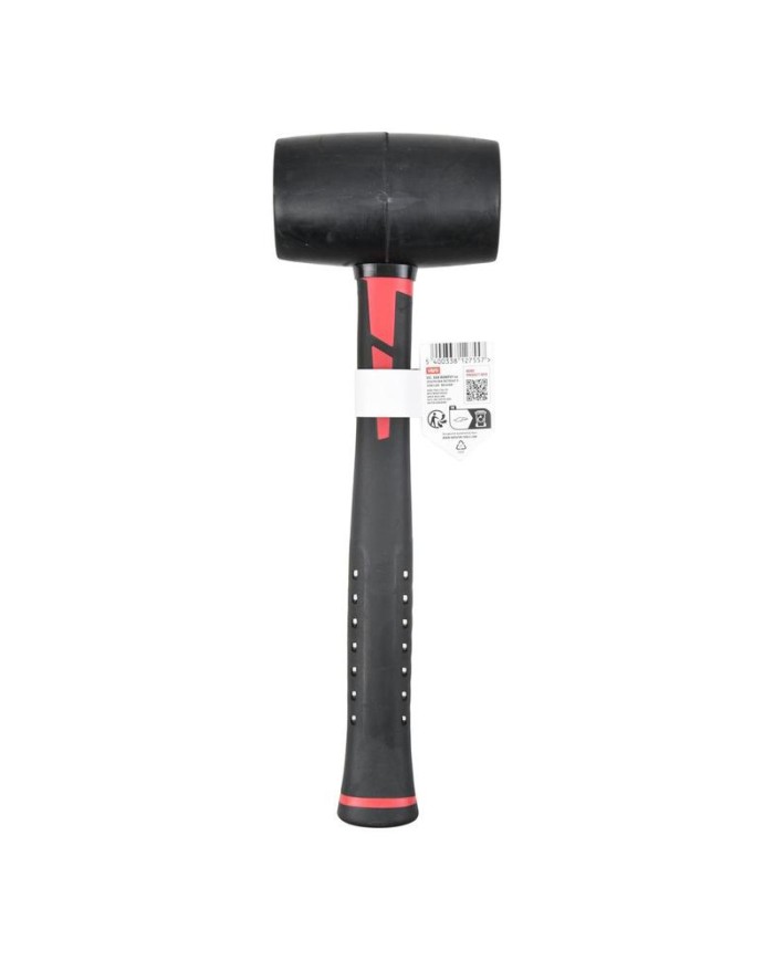 MAZA GOMA NEGRA KREATOR MANGO FIBRA 700GRS. KRTH90702