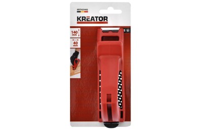GARLOPA MANUAL KREATOR 140X40MM. PLASTICO