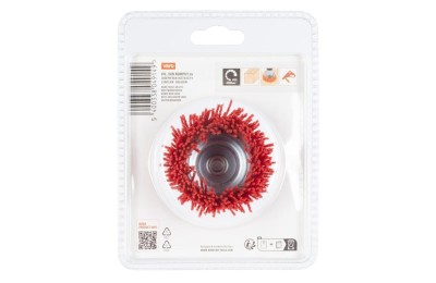 CEPILLO TAZA KREATOR NYLON 75MM. KRT150106