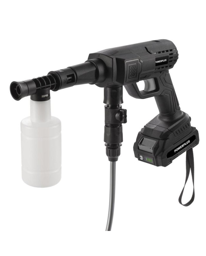 HIDROLIMPIADORA POWERPLUS BATERIA 20V. 19BAR POWXG90450