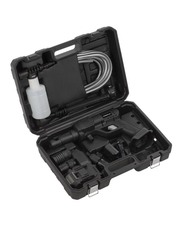 HIDROLIMPIADORA POWERPLUS BATERIA 20V. 19BAR POWXG90450