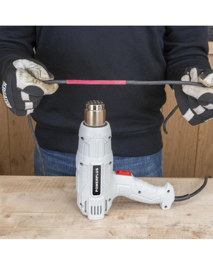 PISTOLA TERMICA POWERPLUS 2000W. POWC80100