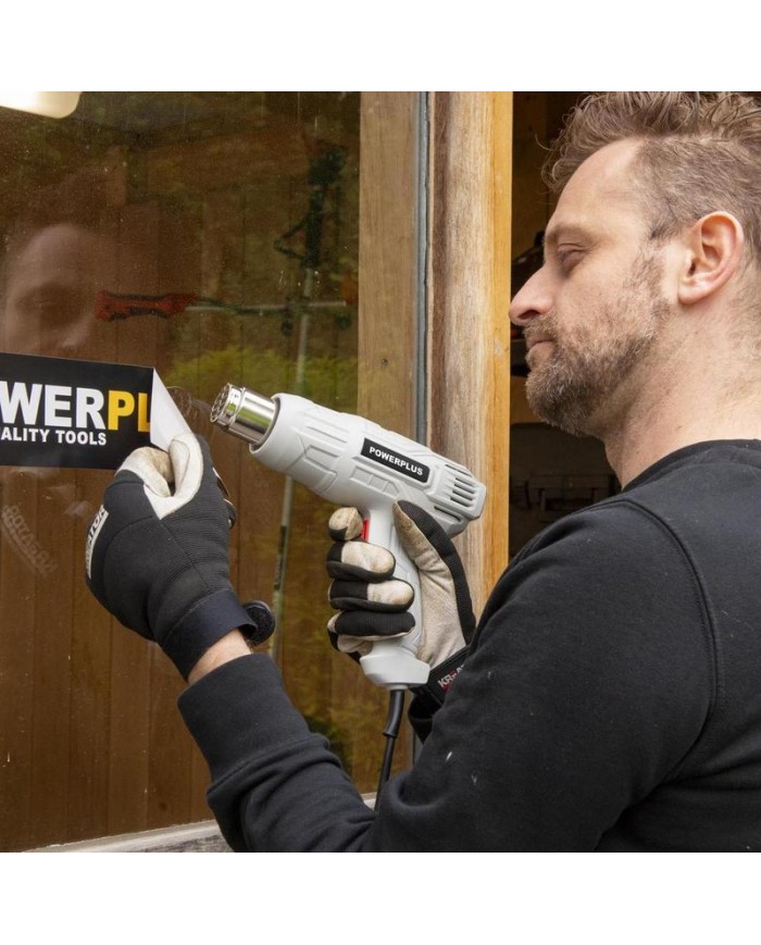 PISTOLA TERMICA POWERPLUS 2000W. POWC80100