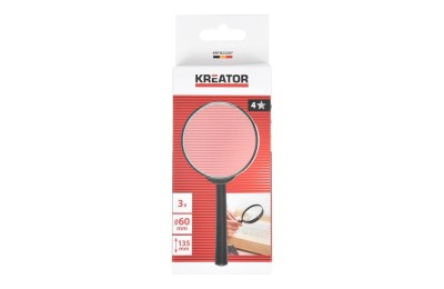 LUPA KREATOR X3 AUMENTOS 140X40MM. KRTH23207