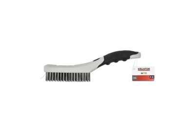 CEPILLO PUA KREATOR ACERO M/BIMATERIAL 120MM. KRTH50005