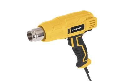 PISTOLA TERMICA POWERPLUS 2000W. CON 3 ACCESORIOS POWX1015