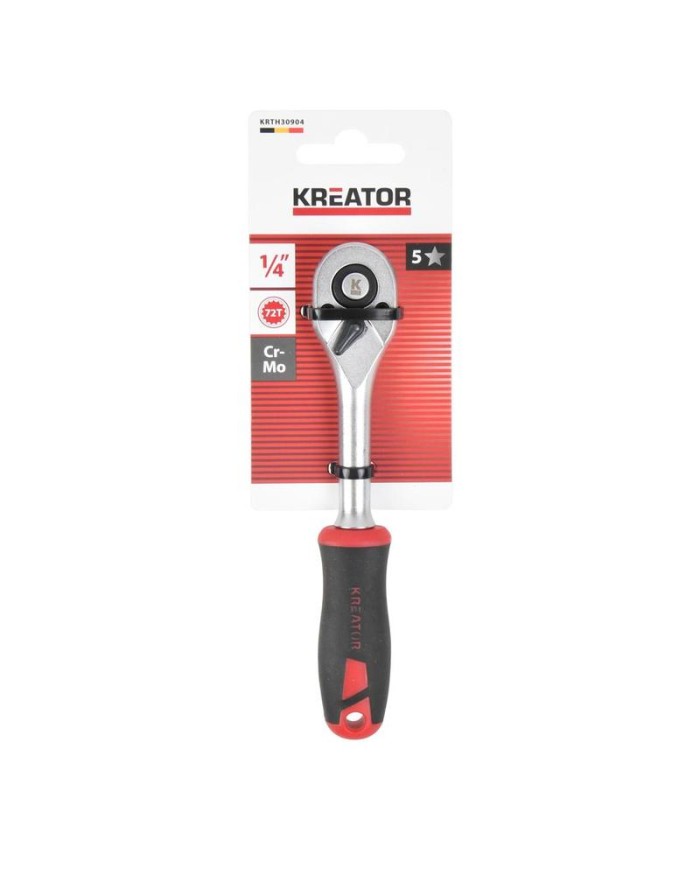 LLAVE CARRACA KREATOR 1/4 72T KRTH30904