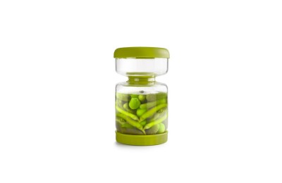 TARRO PARA ENCURTIDOS IBILI DOBLE FONDO 700ML. + 310ML. 632110