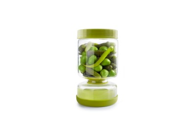 TARRO PARA ENCURTIDOS IBILI DOBLE FONDO 700ML. + 310ML. 632110