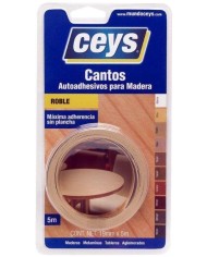 CANTO ADHESIVO CEYS PINO ROLLO 5MTS.