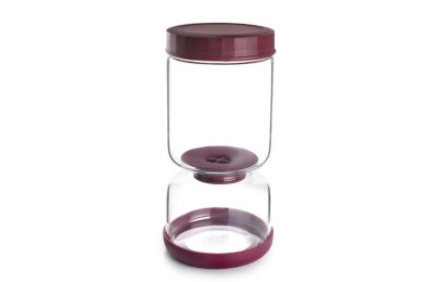 TARRO PARA ENCURTIDOS IBILI DOBLE FONDO 900ML. + 450ML. 632113
