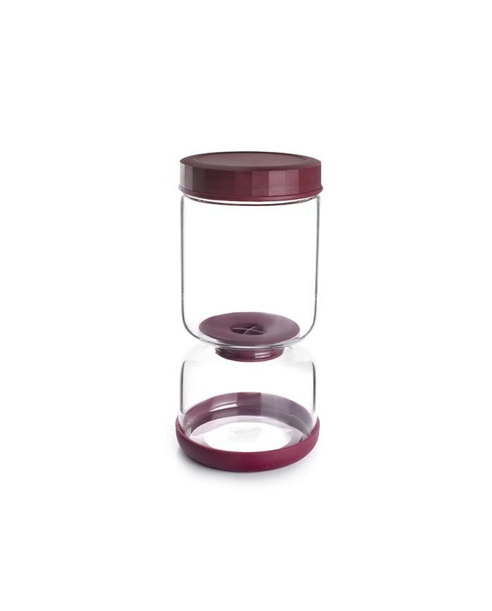 TARRO PARA ENCURTIDOS IBILI DOBLE FONDO 900ML. + 450ML. 632113