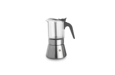 CAFETERA IBILI EXPRESS LINNEA INOX.+BOROSILICATO 9 TAZAS 690009