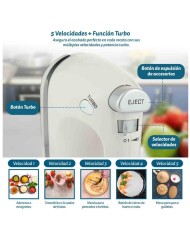 BATIDORA AMASADORA GRUNKEL 350W. BOL 3'5LTS. AM-350TURBO5BOWL