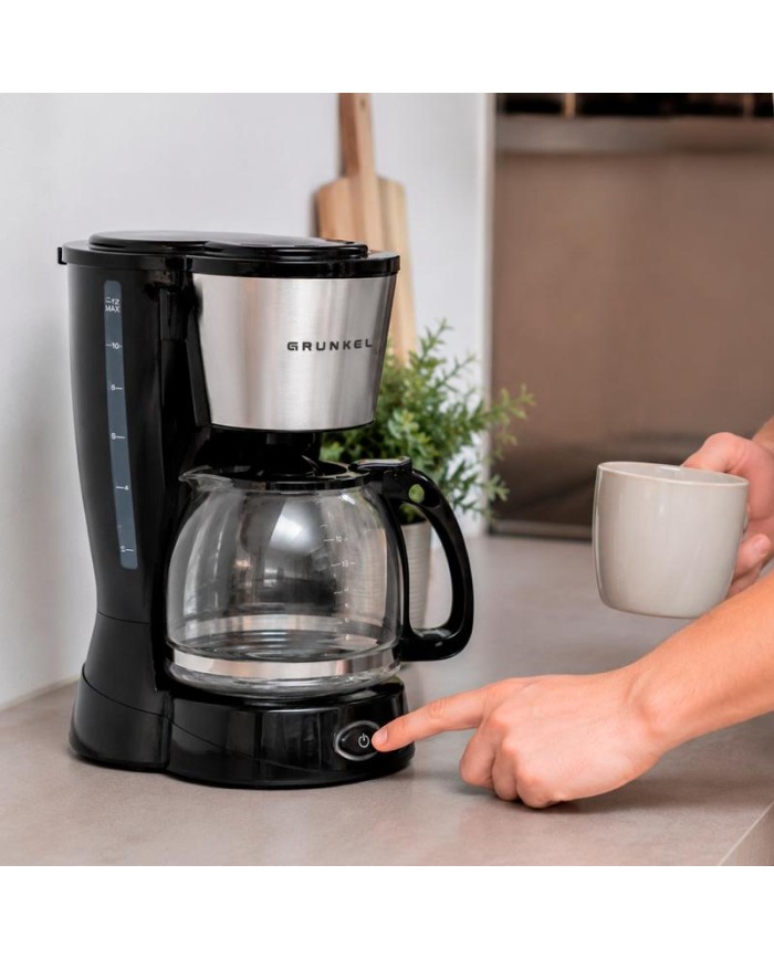 CAFETERA GOTEO GRUNKEL 800W. 12 TAZAS CAF-NAROMA