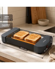 TOSTADORA PLANA GRUNKEL 2 REBANADAS 300W. TSP-MINISIZE