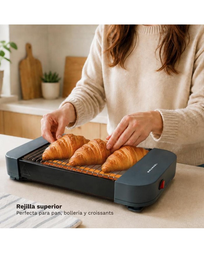 TOSTADORA PLANA GRUNKEL 2 REBANADAS 300W. TSP-MINISIZE
